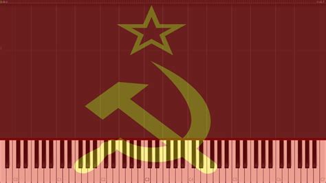 Ussr National Anthem Piano Tutorial Youtube