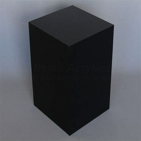9 x 24 3 tier industrial floating wood wall shelf black. 20cm x 30cm - Black Acrylic Display Box Vertical