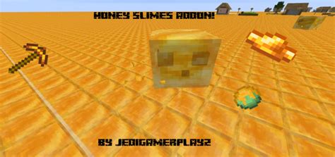 Honey Slimes Minecraft Addon