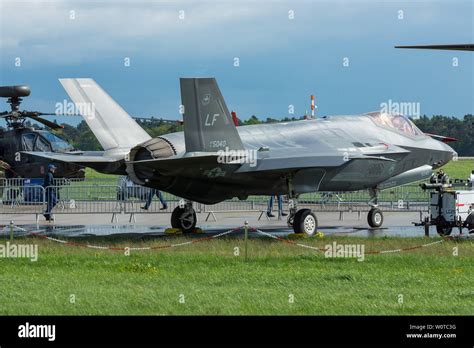 Berlin Germany April 26 2018 Stealth Multirole Fighter Lockheed