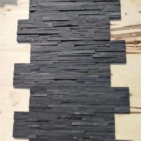 Black Slate Tiles Culture Stone Veneers