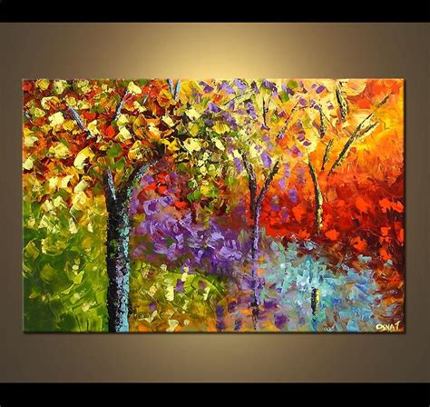 Abstract Art By Osnat Tzadok Tree Painting Artwork Painting Abstract