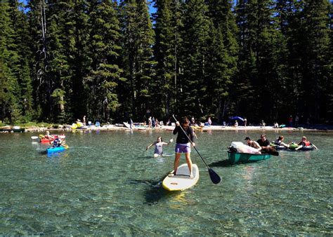 Come Late Summer Waldo Lake Is A Paradise Discovery Eugene Oregon