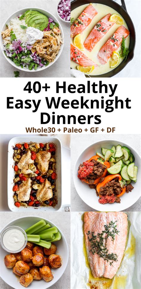40+ Easy Weeknight Whole30 Dinners | Easy weeknight ...