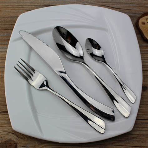silverware flatware stainless steel quality sets cutlery brand tableware polish mirror dinner jk knife fork