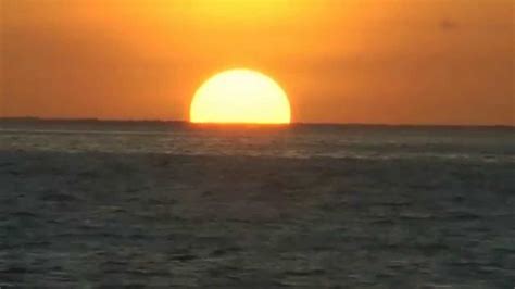 Sunset In The Indian Ocean Youtube