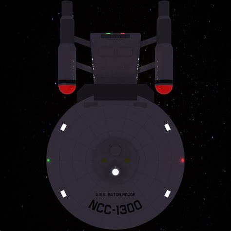 DM Baton Rouge Class Starship - Free Daz Content by AntonioCC