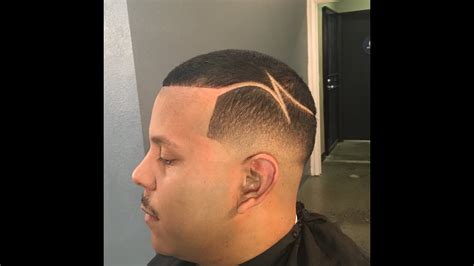 Here are 10 skin/bald fade hairstyles which have been narrowed down from a range of hairstyles. Bald Fade Low Fade w/part design by Zay The Barber - YouTube