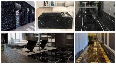 7 Types Of Black Marble For Countertops Floors And Claddings