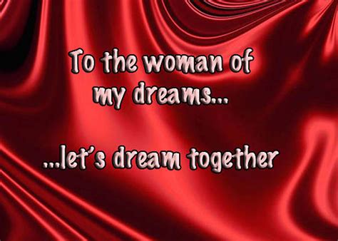 To The Woman Of My Dreams Lets Dream Together Painting By Eve Riser