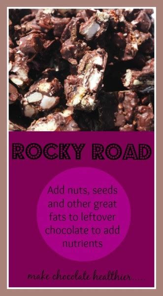 Rocky Road Healthy Chocolate Loula Natural Naturopath Nutritional