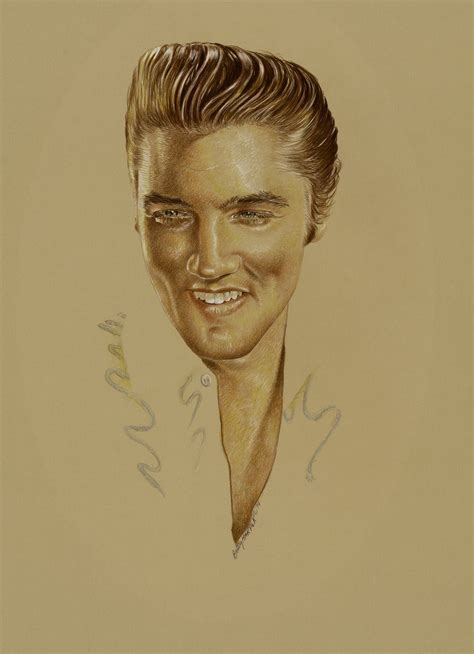 Elvis Artwork By Betty Harper Bettyharper Com Portrait Painting