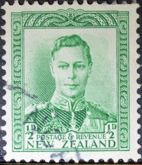 New Zealand 520 1938 1947 King George Vi Geschiedenis