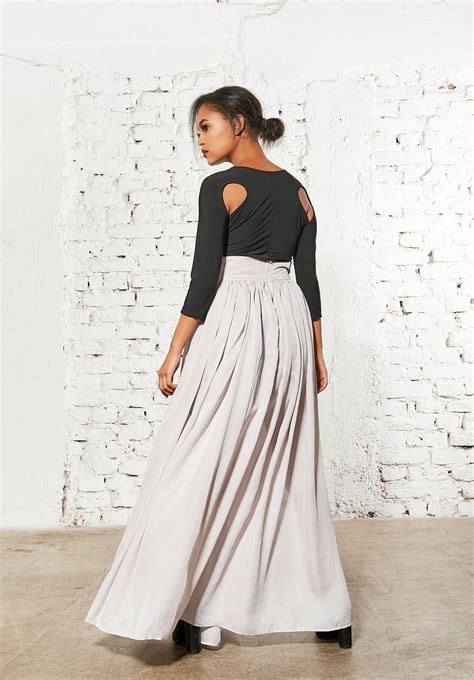 Long Chiffon Skirt Allseams