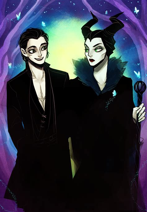 Diaval And Maleficent By Savvysleeves On Deviantart