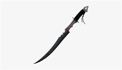 Black Flame Warrior Sword Cool Black Swords Free Transparent Png