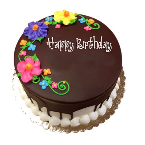 Birthday Chocolate Cake Png Transparent Image Png Mart