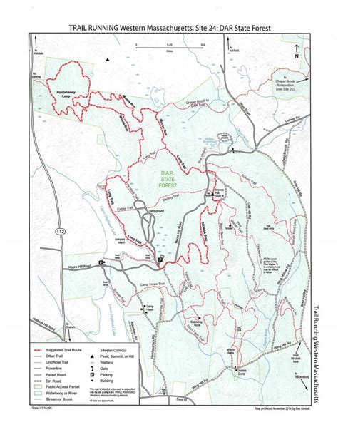 Western Mass Hilltown Hikershike The Hilltownsgoshen Trail Maps