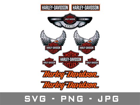 Harley Davidson Logo Svg Harley Davidson Png Logo Instant Etsy Australia