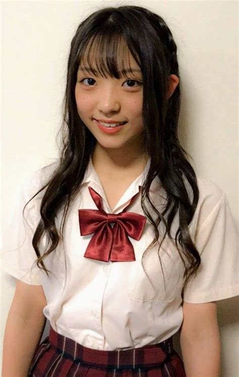 Cute Japanese School Girl Asian Beauty Gal Ruffled Ruffle Blouse