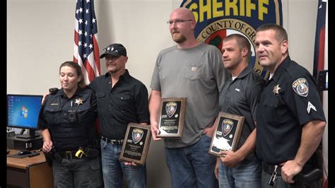 Three Men Honored For Assisting Gregg Co Sheriff S Office In A Struggle Cbs19 Tv