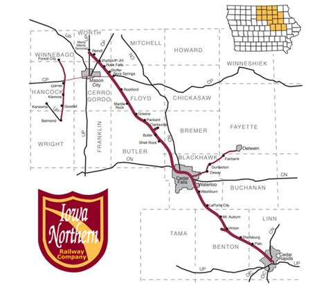 Iowa Northern Map Kjan Radio Atlantic Ia Am 1220