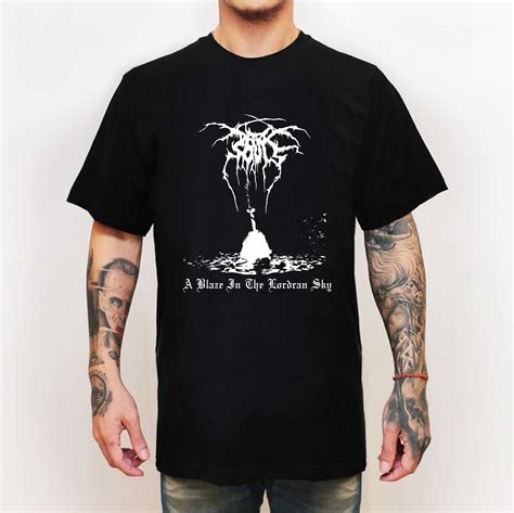 Dark Souls Crossover Darkthrone Black T Shirt Metal And Rock T Shirts