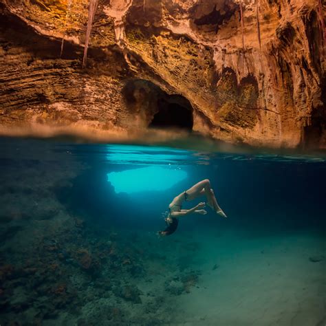 Thunderball Grotto Exuma Cays — Bahamas Girl