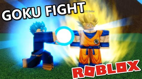 Roblox Dragon Ball Ultimate Goku Boss Fight Super Saiyan 2 Goku Fight