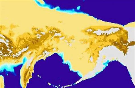 Humans May Have Been Stuck On Bering Strait For 10000 Years 神秘的地球 科学