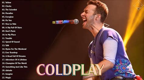Coldplay Greatest Hits Playlist álbum Completo Melhores Músicas Do