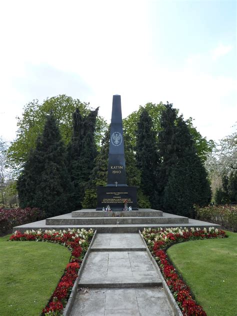 The katyn massacre, also known as the katyn forest massacre (polish: Katyn memorial in Gunnersbury Cemetery | The Katyń ...