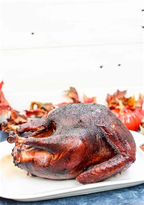 Place the chicken skin side up and smoke for 1 hour. How to Smoke a Whole Turkey for Thanksgiving -Recipe by ...