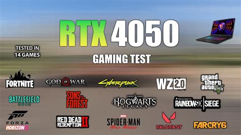 Rtx 4050 Laptop Test In 14 Games Rtx 4050 Gaming Youtube
