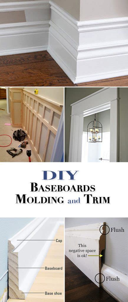 Diy Baseboards Molding And Trim The Budget Decorator