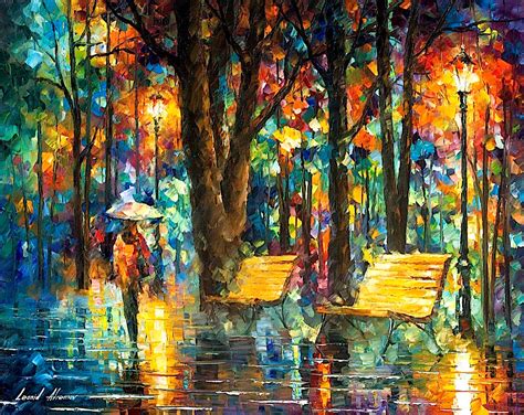 Forgotten Love Original Oil Painting On Canvas By Leonid Afremov 30x24