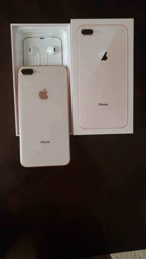 Apple Iphone 8 Plus 64gb Gold Unlocked A1897 Gsm Flower Iphone