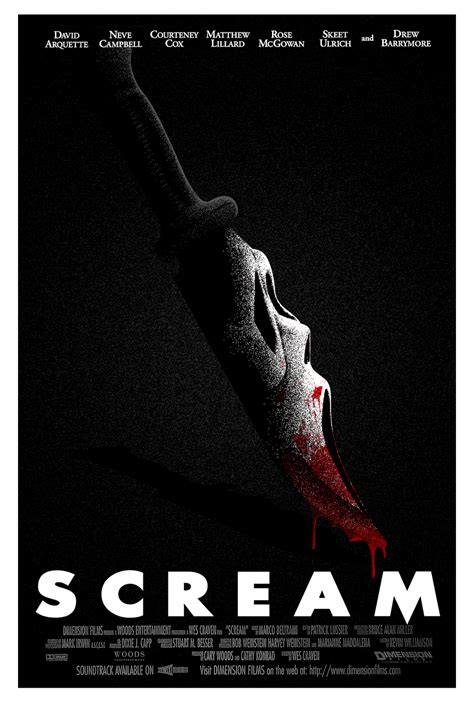 Scream Poster Remade By Samraw08 On Deviantart Scream Movie Best