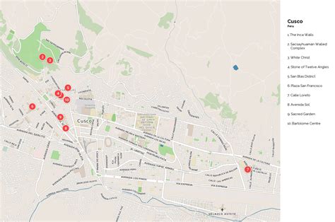 Large Cusco Maps For Free Download And Print High Resolution And