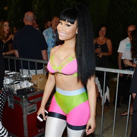 Chatter Busy Nicki Minaj Rocks Killer Curves At 2015 Iheartradio Summer Pool Party Photos