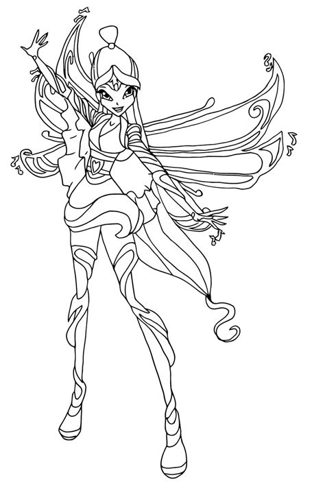 Winx Club Mythix Coloring Pages Coloring Pages Sexiz Pix