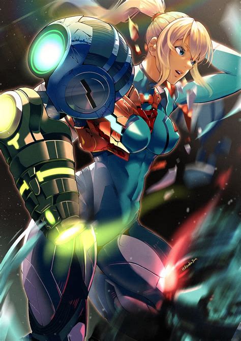 Samus Aran Metroid Drawn By Koda1ra Danbooru