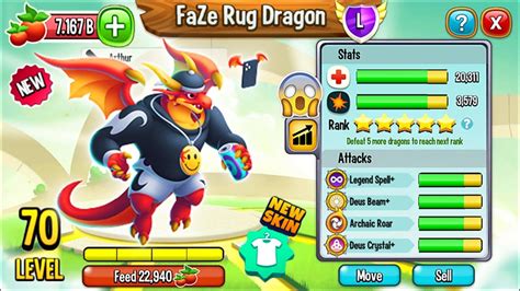 Dragon City Faze Rug Dragon New Legendary Exclusive Dragon 2021