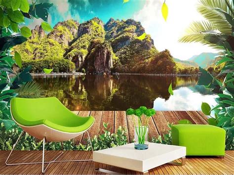 Modern Beautiful 3d Wall Murals Wallpaper Hd Nature Scenery Wallpaper