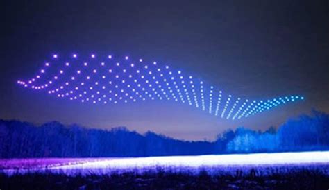 Mesmerizing Drone Light Shows Illuminate The Sky Over Kitchener This
