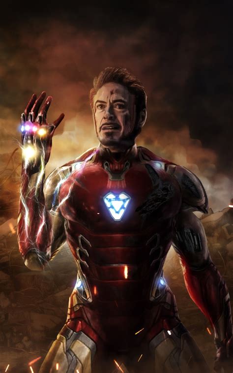 800x1280 Iron Man Last Scene In Avengers Endgame Nexus 7
