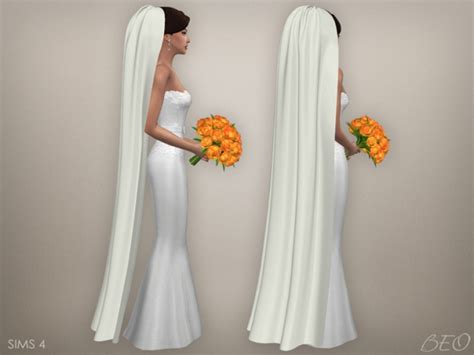 Wedding Veil 05 At Beo Creations Sims 4 Updates