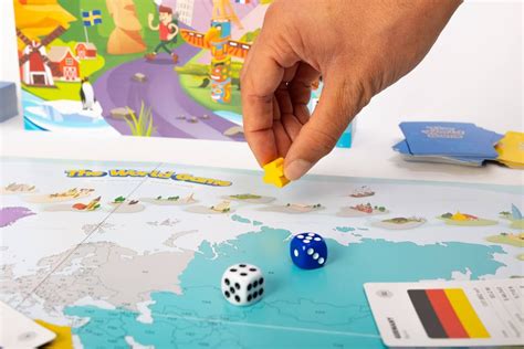 Race Around The World In The World Game Board Games Journal