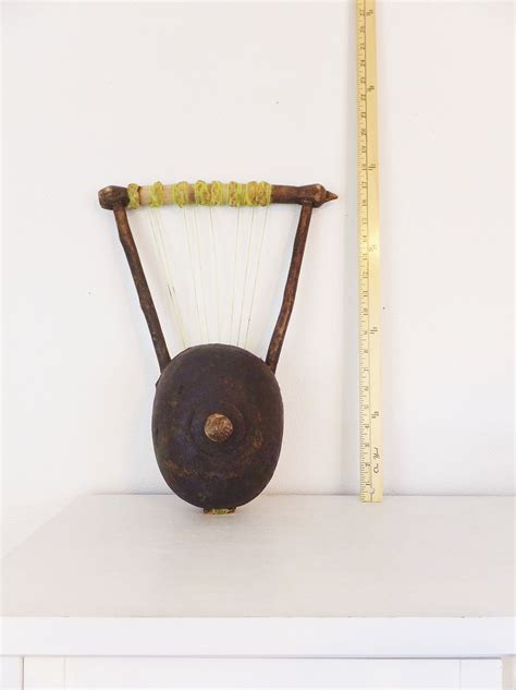 Antique Kenyan Nyatiti African Instrument Primitive String Instrument