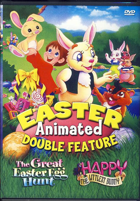 Easter Animated Double Feature The Great Easter Egg Hunt Happy The Littlest Bunny On Dvd Movie